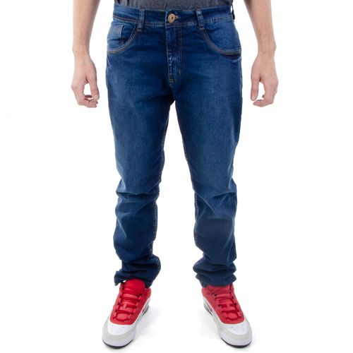 Calca Jeans Masculina HD Slim Denim 9435A AZUL -1-